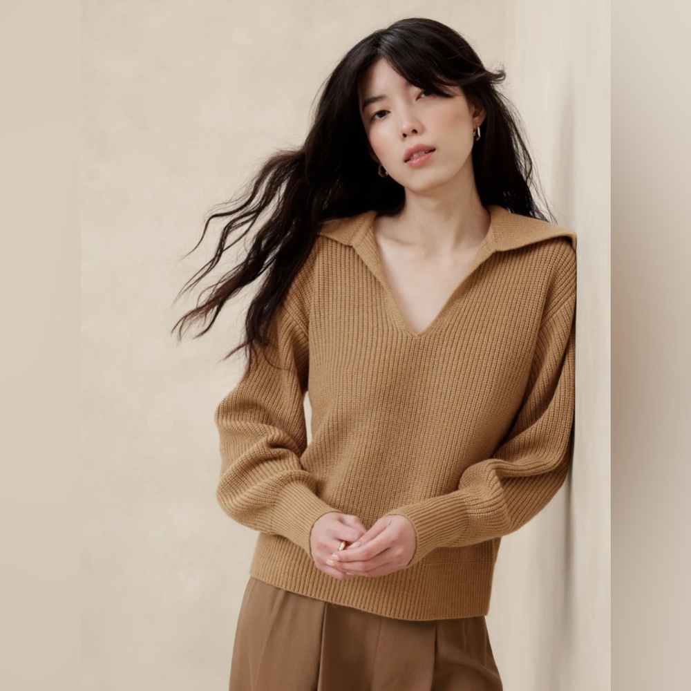 Banana Republic Women's Tan Sweater